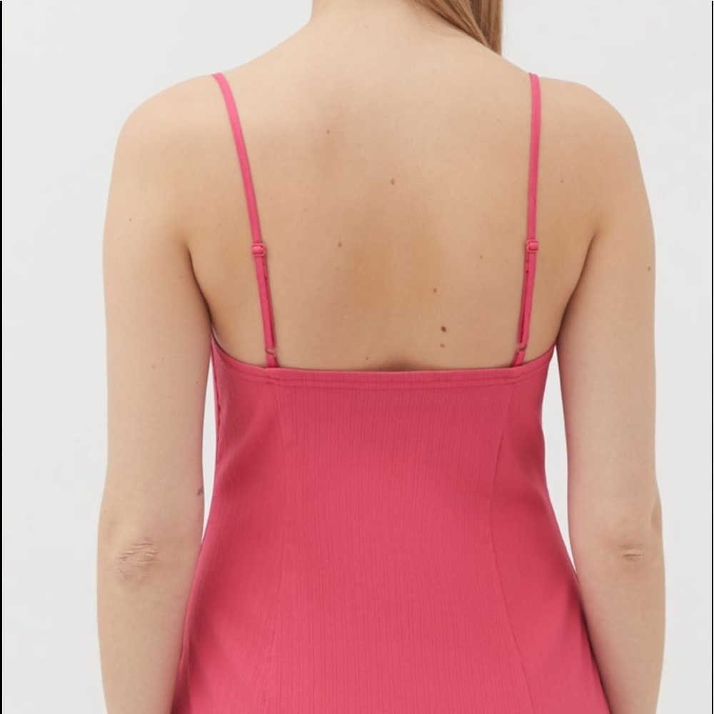 NEW UO Eldridge Notched Bodycon Mini Dress - Picture 3 of 5